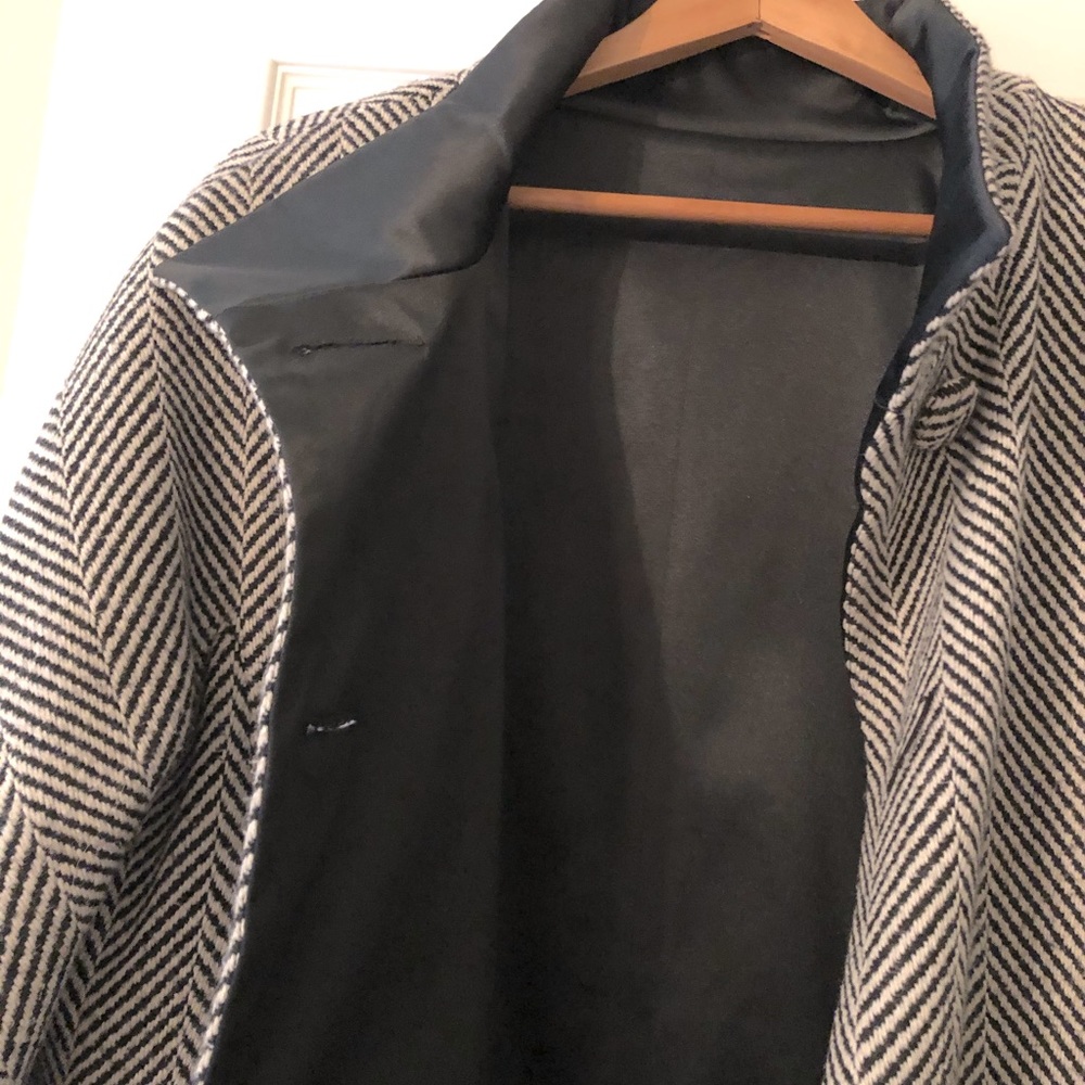 Heavy winter coat and rain coat/ reversible
